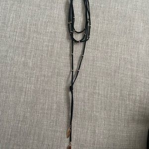 Black and gold necklace